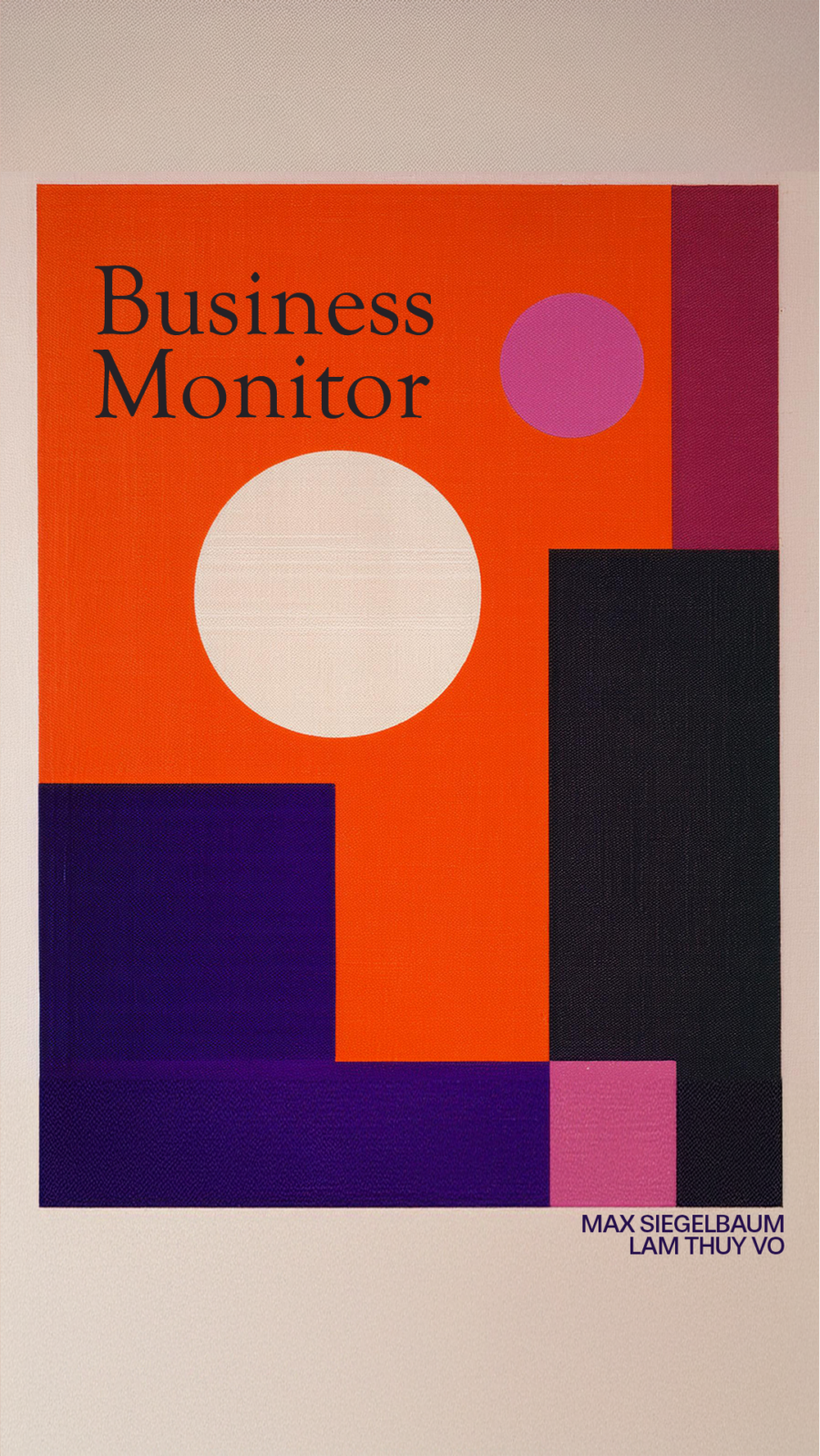 Business Monitor Project Poster