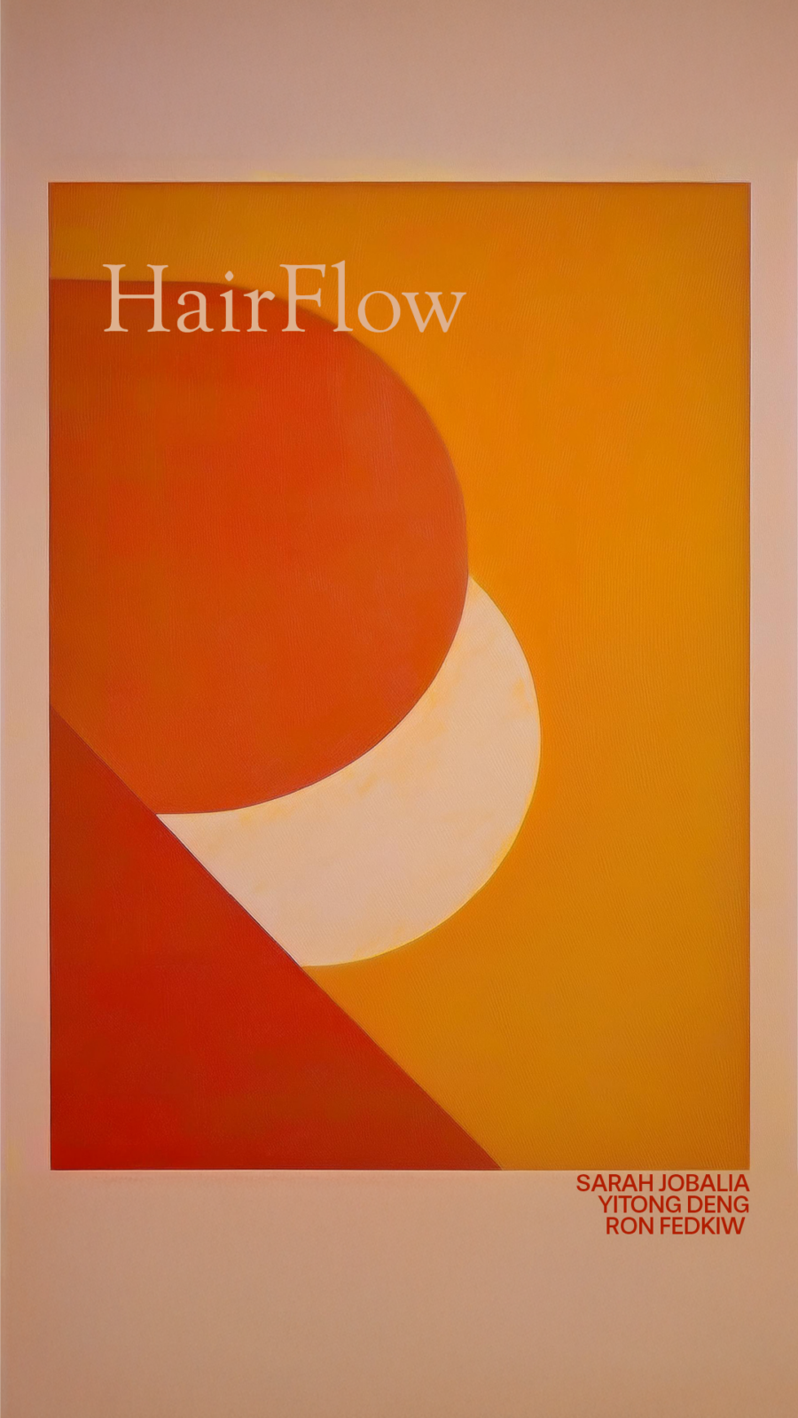 HairFlow Project Poster