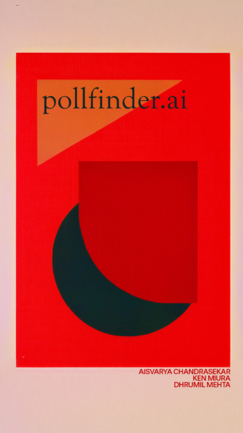 Pollfinder AI Project Poster