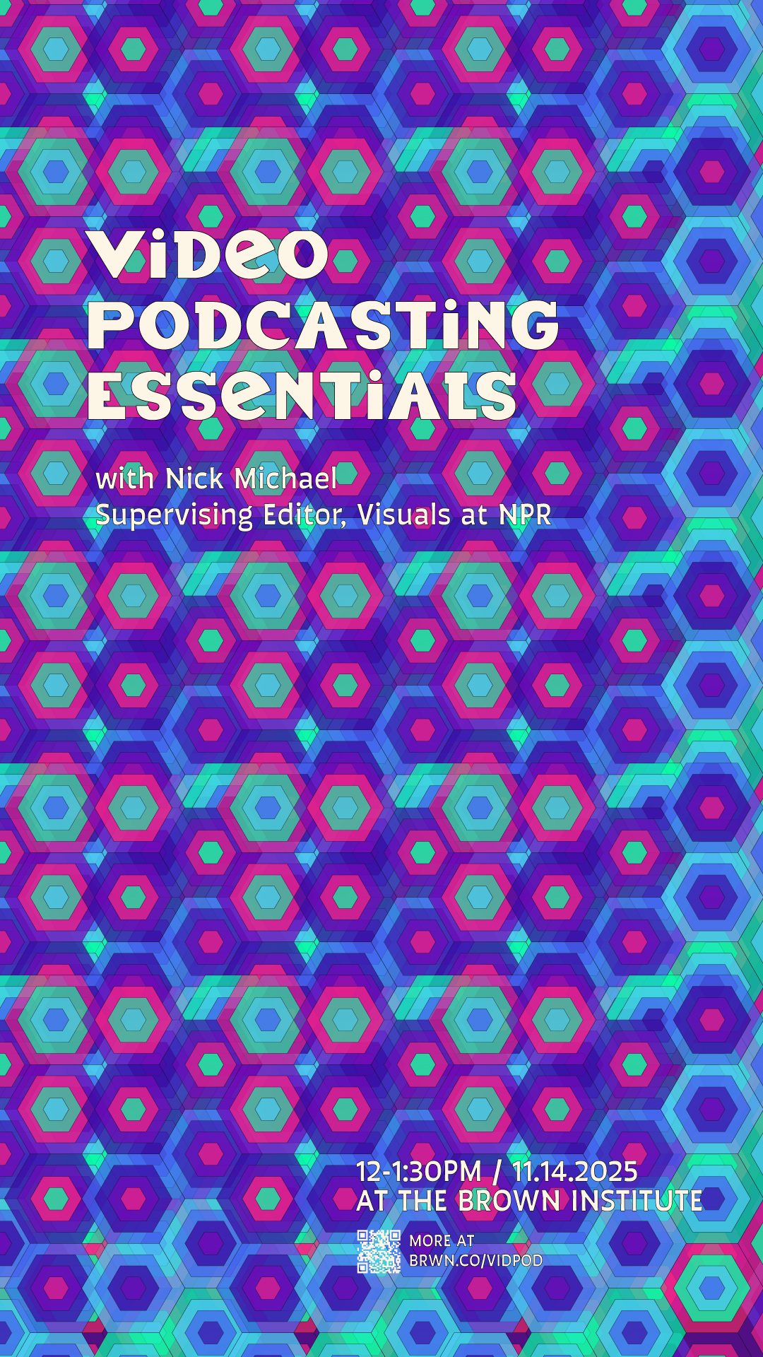 Video Podcasting Poster
