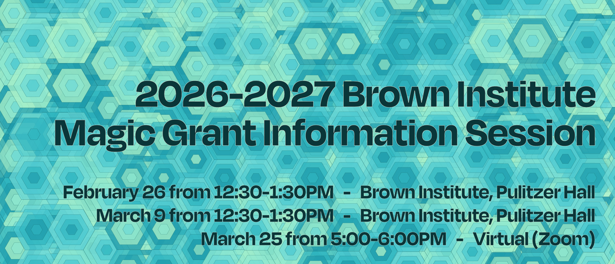 2026-27 MG Info Session Poster